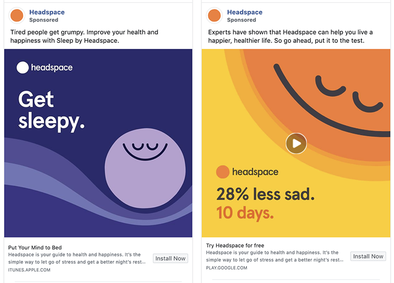 Headspace ad makes a compelling promise